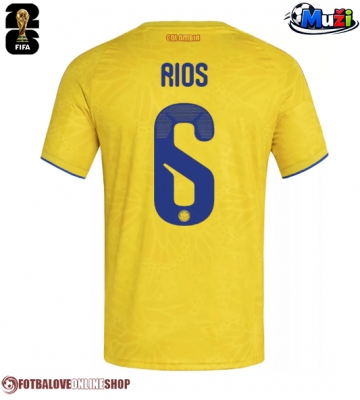 Kolumbie Richard Rios #6 Domácí Dres MS 2026 Krátkým Rukávem